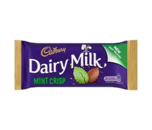 Picture of CADBURYS MINT CRISP STANDARD BAR 54G