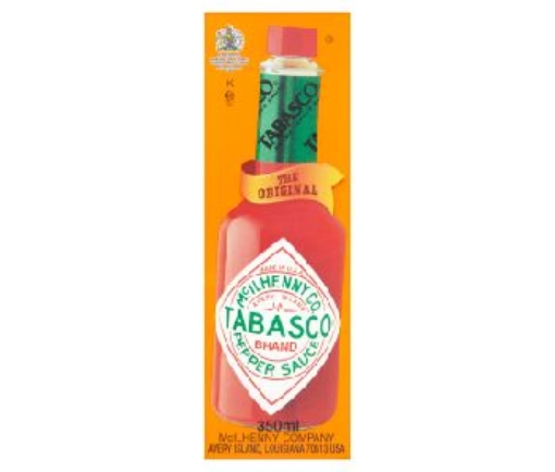 Picture of TABASCO ORIGINAL PEPPER SAUCE RED 350ML