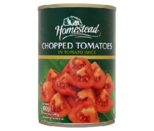 Picture of HOMESTEAD TOMATOES CHOPPED 400G