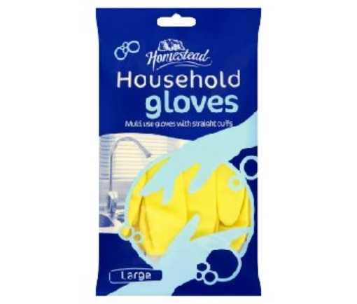 Picture of HOMESTEAD GLOVES RUBBER LARGE
