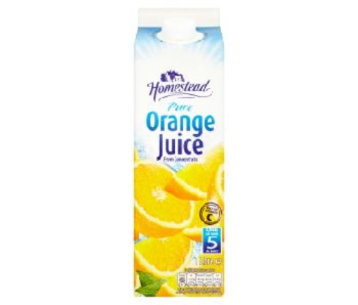 Picture of HOMESTEAD JUICE ORANGE LITRE