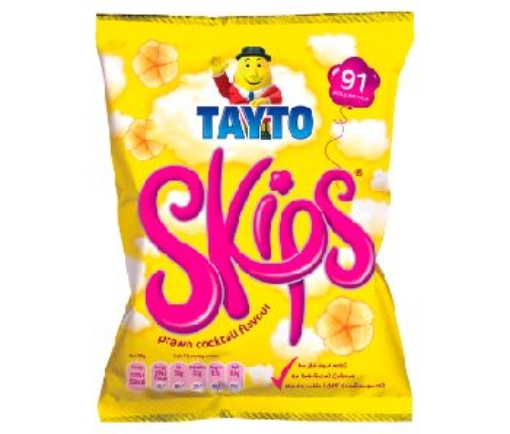 Picture of TAYTO SKIPS PRAWN COCKTAIL FLAVOUR 48'S
