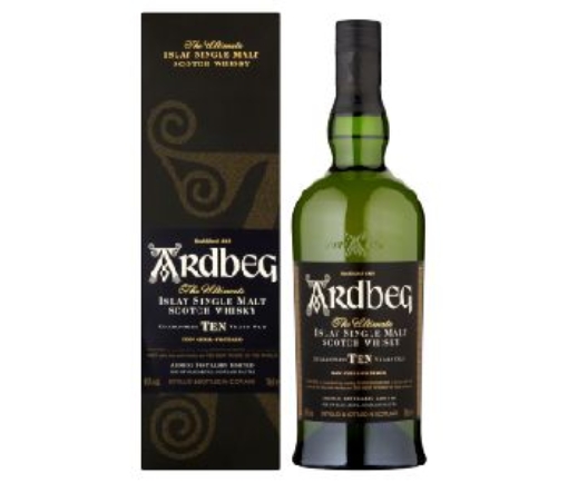 Picture of ARDBEG WHISKY 10 YEAR OLD 70CL