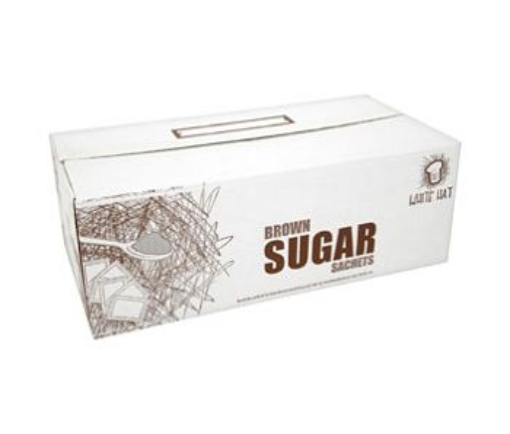 Picture of W.HAT SUGAR SACHETS BROWN 1000S