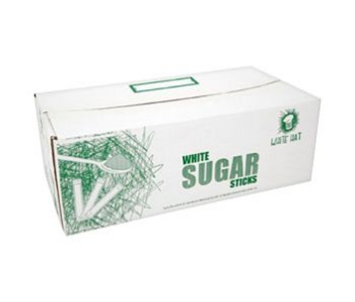 Picture of W.HAT SUGAR STICKS WHITE 1000S