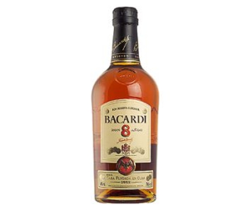 Picture of BACARDI RUM 8 OCHO YEAR OLD 70CL
