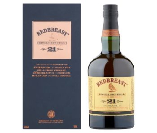 Picture of REDBREAST WHISKEY 21 YEAR 70CL