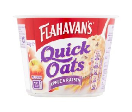 Picture of FLAHAVANS POTS APPLE & RAISIN 45G