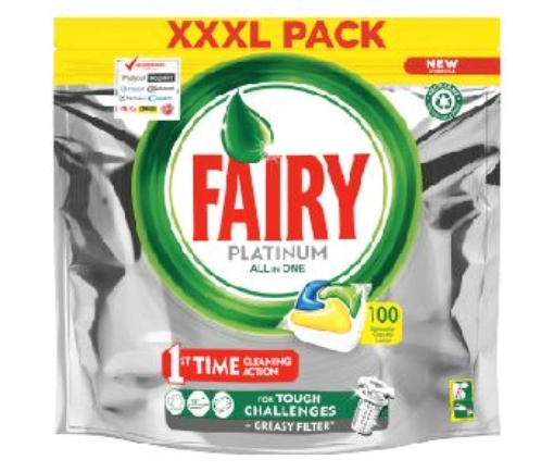 Picture of FAIRY DISHWASH TABLETS LEMON 100S
