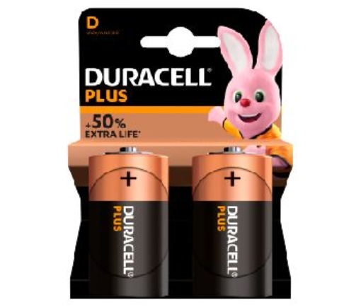 Picture of DURACELL PLUS POWER D LR20 MN1300 2S