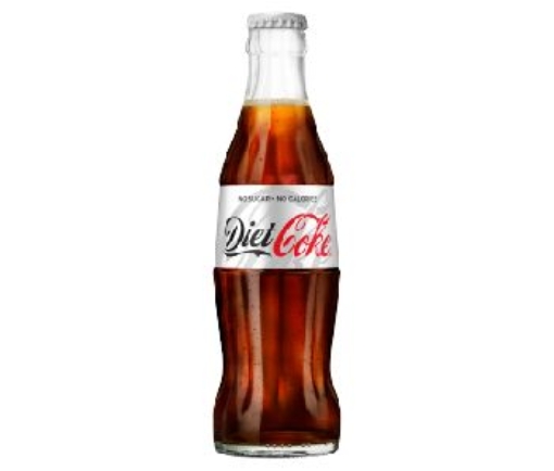Picture of COCA-COLA 200ML GLASS NRB DIET