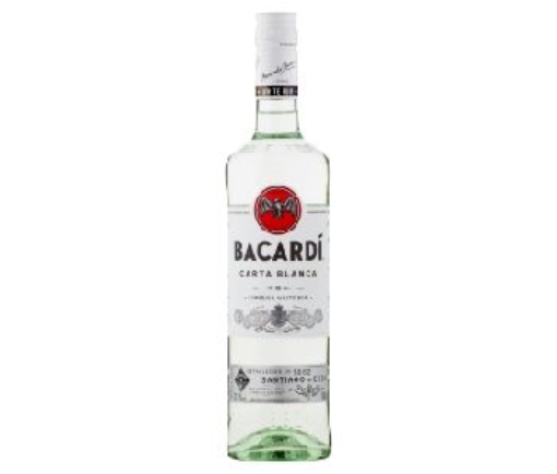 Picture of BACARDI RUM CARTA BLANCA 70CL