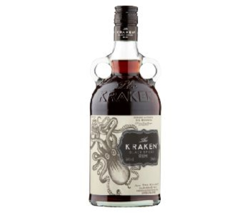 Picture of KRAKEN RUM BLACK SPICED 70CL