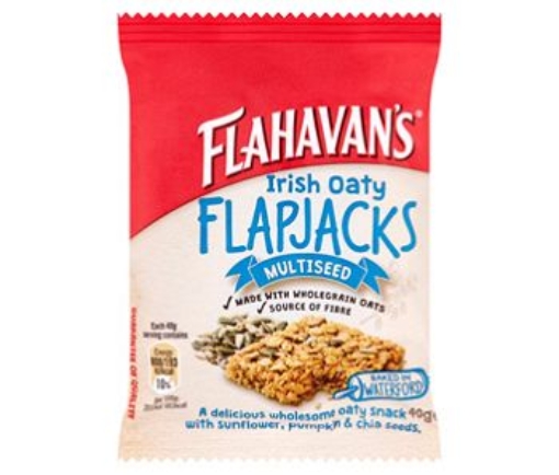 Picture of FLAHAVANS FLAPJACKS MULTI SEED 40G