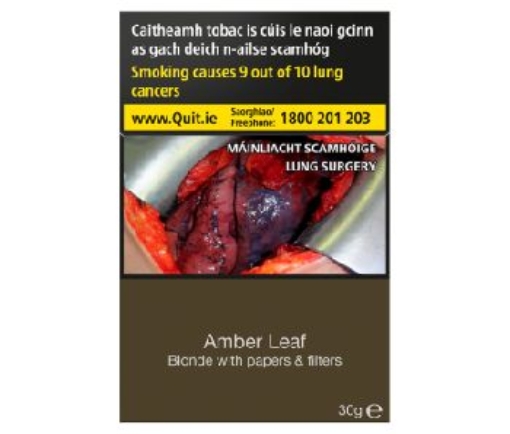 Picture of AMBER LEAF 30G BOX BLONDE