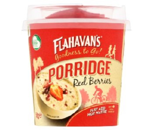 Picture of FLAHAVANS POTS PORRIDGE RED BERRY 50G